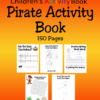 Kid's Pirate Activity kit drawing printable digital download for children activity book colouring puzzles educational
