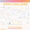 Wheel of Life Editable Canva Template Kit | Commercial Use | PLR Fully Customisable Life Wheel worksheets for coaches and resellers - Image 2