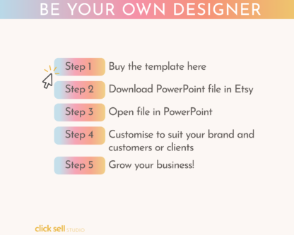 Soul Care Planner Editable Powerpoint Template | Commercial Use | Instant digital download | Fully customisable PLR planner and worksheets - Image 6