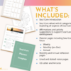 Soul Care Planner Editable Canva Template | Commercial Use | Instant digital download | Fully customisable PLR planner and worksheets - Image 3