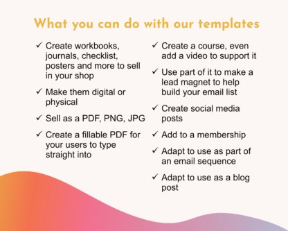 Soul Care Planner Editable Canva Template | Commercial Use | Instant digital download | Fully customisable PLR planner and worksheets - Image 5