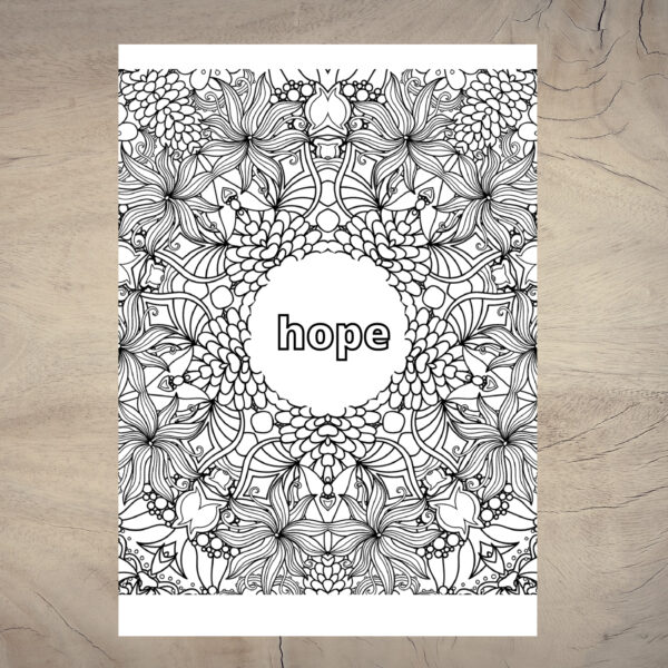 Printable Coloring Pages with Positive Affirmations - Image 2