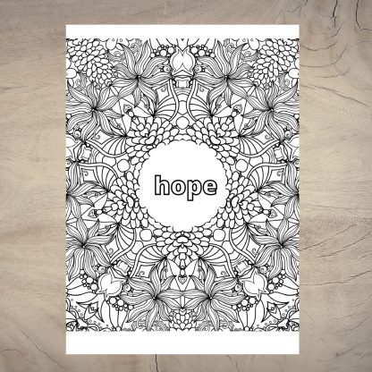 Printable Coloring Pages with Positive Affirmations - Image 2
