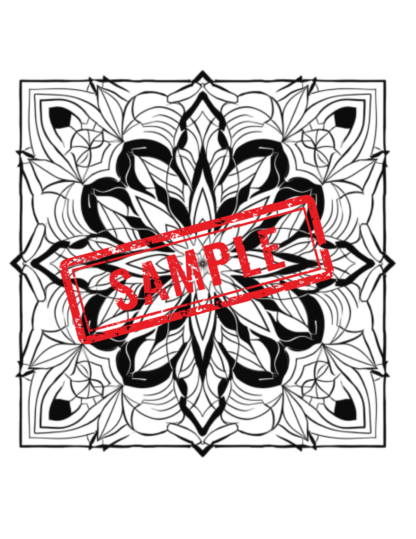 Mystic Mandalas: A Collection of 30 Exquisite Printable Coloring Pages! DIGITAL DOWNLOAD... - Image 4
