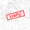 "Coloring Magic Unleashed: Discover the Enchanting World of 'Lilith and the Big Bad Wolf'" Coloring Pages! DIGITAL DOWNLOAD.. - Image 2