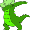 Children's Colouring book Dabbing Animals doing the Dabbing dance printable digital download for kids colouring pages - Image 2