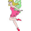 Children's Colouring book Fairies printable digital download for kids colouring pages - Image 3