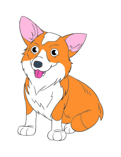 Children's Colouring book Cute Puppies printable digital download for kids colouring pages - Image 8