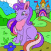 Children's Colouring books Unicorns and Baby Unicorns printable digital download for kids colouring pages activity - Image 2