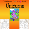 Children's Colouring books Unicorns and Baby Unicorns printable digital download for kids colouring pages activity