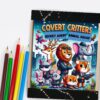 Covert Critters The Secret Agent Animal Squad Coloring Pages/DIGITAL DOWNLOAD!