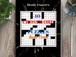 "From Beginner to Pro: Master the Art of Crosswords with 40 Engaging Puzzles!" PRINTABLES!