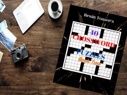 "Get Your Daily Dose of Wordplay with 40 Addictive Crossword Puzzles!" Printables. Digital Download...