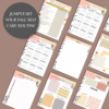 BUJO STYLE Self-Care Planner and Journal Bundle with Daily Prompts. Printable Planner Undated in US Letter , A4, A5 size - Image 4