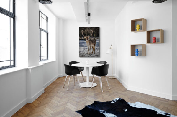 Feng Shui Wall Art - Deer, Wall Art For Home & Office, East Wall Art, Feng Shui for Long Prosperous Life - Image 4