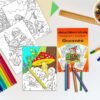 Children's Colouring book Gnomes printable digital download for kids colouring pages - Image 2