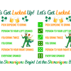 St. Patrick's Day Drunk Dice Game for Adults Printable - Image 2