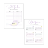 HABIT TRACKER, Daily, Weekly, Monthly, Yearly, 100 Day Challenge, Printable Planner Template, US Letter, Cute, Animals, Download, Pastel - Image 8