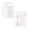 HABIT TRACKER, Daily, Weekly, Monthly, Yearly, 100 Day Challenge, Printable Planner Template, US Letter, Cute, Animals, Download, Pastel - Image 9