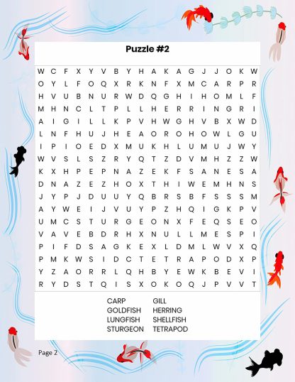 Digital Wordsearch Puzzle Book instant download goodnotes, xodo, ipad, tablet, puzzle pages also home printable - Image 3