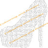 Amazing mazes Crazy Stilettos printable digital download puzzle book - Image 3