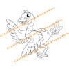 Children's Colouring book Baby Dinos cute baby dinosaurs printable digital download for kids colouring pages - Image 7