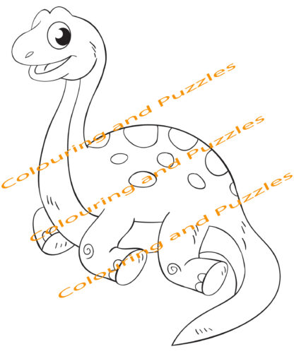 Children's Colouring book Baby Dinos cute baby dinosaurs printable digital download for kids colouring pages - Image 8