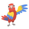 Children's Colouring book Cute Parrots printable digital download for kids colouring pages - Image 2