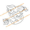 Children's Colouring book Mermaids printable digital download for kids colouring pages - Image 8