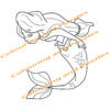 Children's Colouring book Mermaids printable digital download for kids colouring pages - Image 5