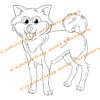 Children's Colouring book Cute Puppies printable digital download for kids colouring pages - Image 5