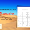 Fun Desert-Themed Very Easy to Extreme Cactus Font Sudoku Logic Puzzles, Very Easy, Easy, Normal, Hard, Very Hard, Tough, Extreme Sudoku - Image 2