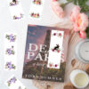 Set of 5 pretty Floral Bunny themed Printable Bookmarks home printable PDF instant download