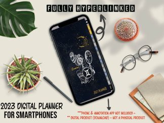 Gemini 2023 Digital Planner for Smartphones