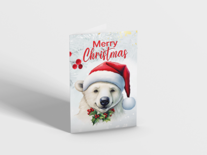 Polar Bear Christmas Card