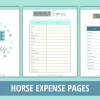 Horse Owner Journal | Horse Record Keeping Journal | Horse Health Records | Horse Vaccination Records | Horse Record Printable - Image 6