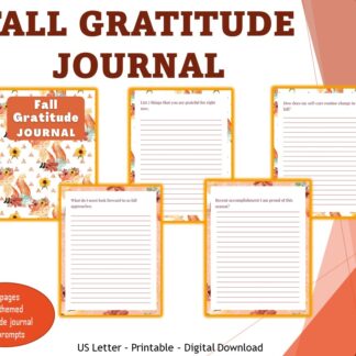 Fall Gratitude Journal