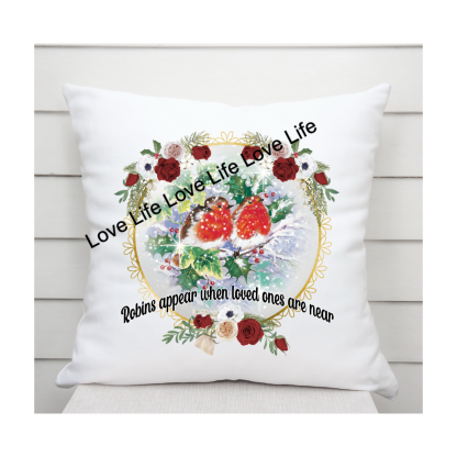 When Robins Appear It Means Loved Ones Are Near- png, jpeg, pdf - Instant Download Graphic - Image 2