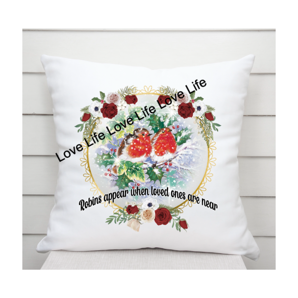 When Robins Appear It Means Loved Ones Are Near- png, jpeg, pdf - Instant Download Graphic - Image 2
