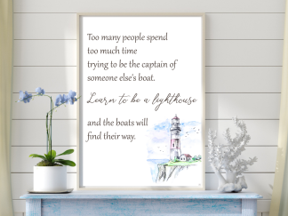 Learn to be a Lighthouse Printable