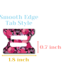 Magenta Floral Bible Tabs, Double Sided Printable Bible Tabs for Bible Journaling and Devotionals, Floral Bible Tabs, Dark Pink Tabs - Image 2