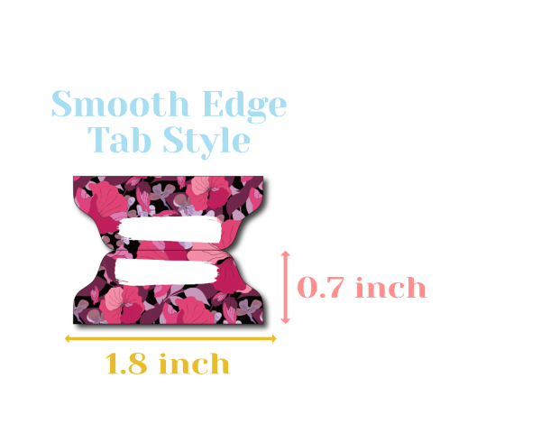 Magenta Floral Bible Tabs, Double Sided Printable Bible Tabs for Bible Journaling and Devotionals, Floral Bible Tabs, Dark Pink Tabs - Image 2