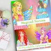 Magical Fairies 30 Printable Coloring Pages