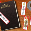 Set of 5 Personalised First Name in Chinese characters Printable Bookmarks home printable PDF