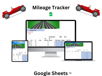 Mileage Tracker Google Sheets