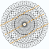 Mandala colouring book, 100 designs printable digital download for grownups colouring pages - Image 5