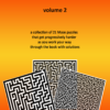 Amazing mazes volume 2 printable digital download puzzle book
