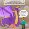 Prince and the Dragon personalised children's story book for boys PDF Goodnotes home printable - Image 4