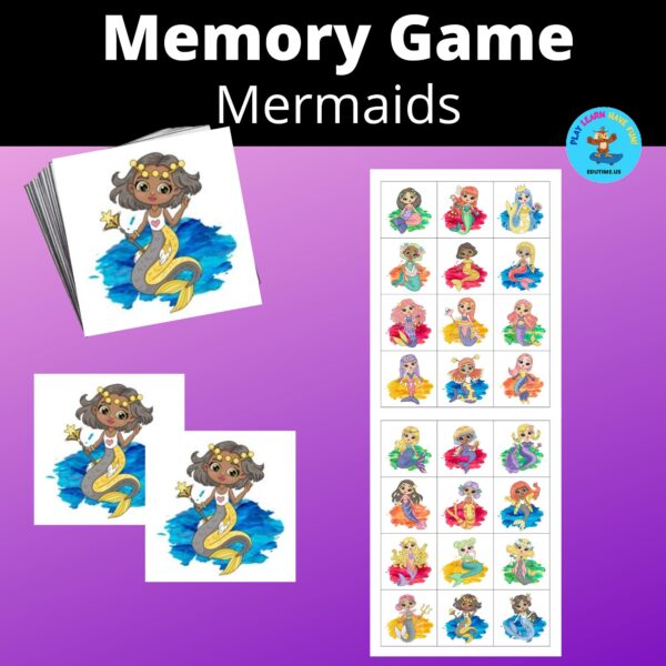 Mermaids - memory game