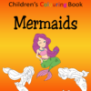 Children's Colouring book Mermaids printable digital download for kids colouring pages